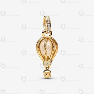 Pandora Sparkling Clear Hot Air Balloon Dangle Charm